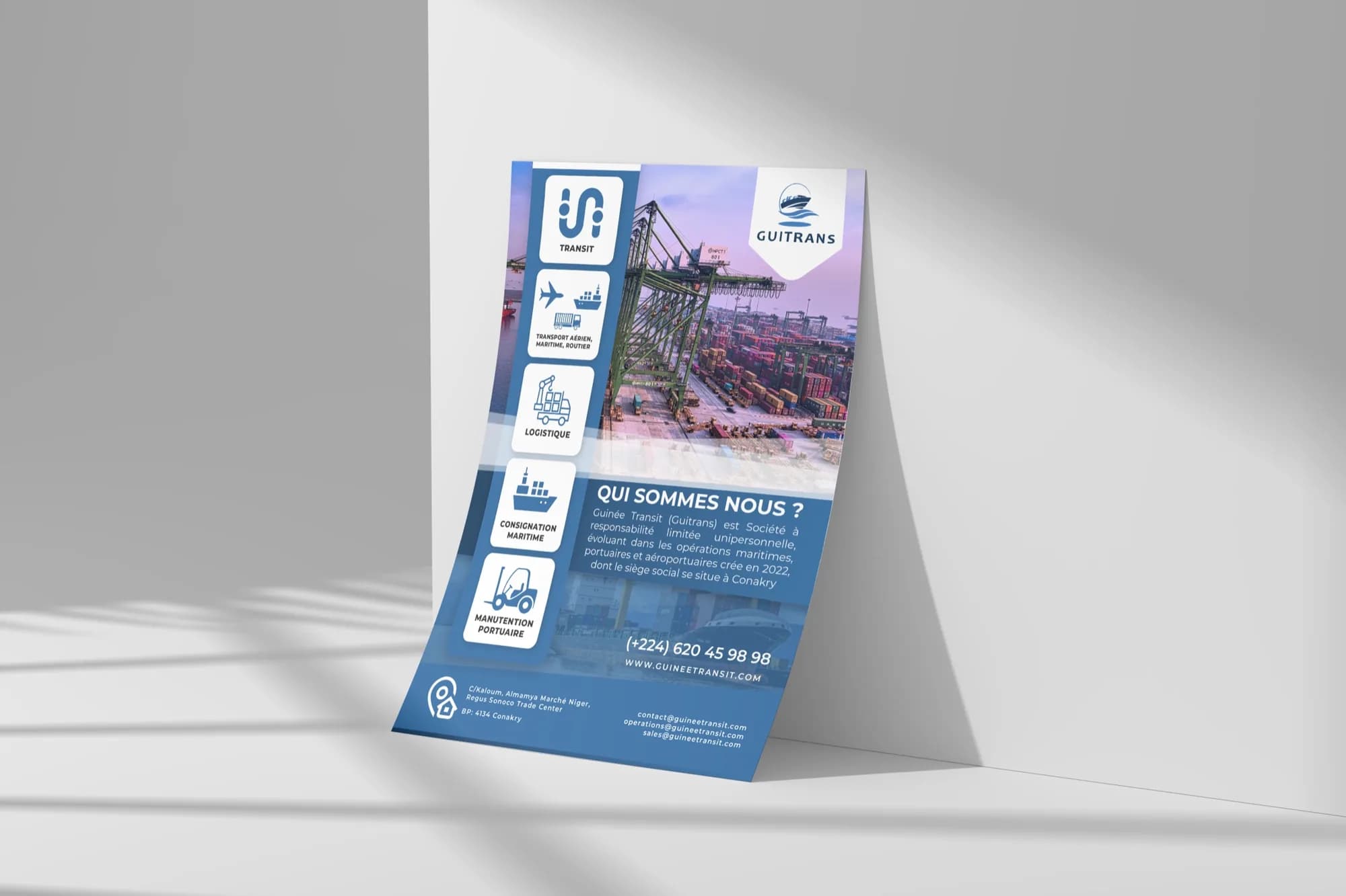 Flyer de présentation